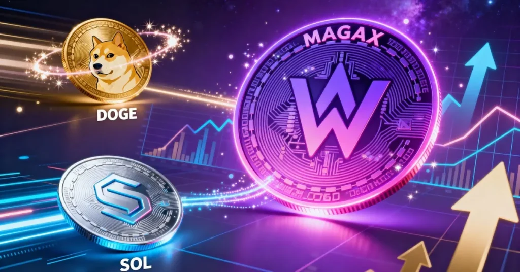 Dogecoin, Solana, and Magax Gain Attention After Trending Chart Performance