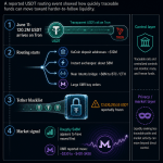 Did Tether just freeze $72M in USDT with no link to a hack in Monero money laundering sting?