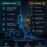 This blockchain just voted to shut itself down for a Solana-powered AI pivot