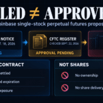 Coinbase targets stock futures but CFTC standstill blocks launch